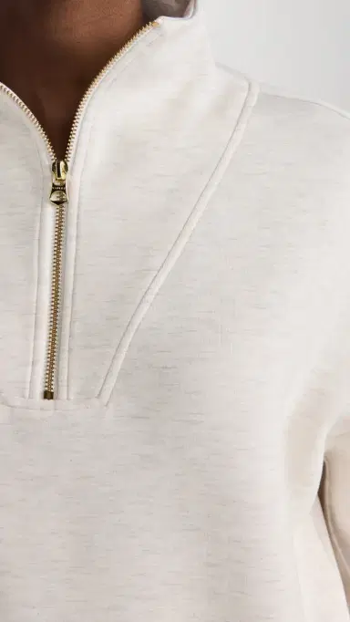 Varley Hawley Half Zip Sweater Marl | Thumbnail 6 Varley Hawley Half Zip Sweater Marl | Thumbnail 6