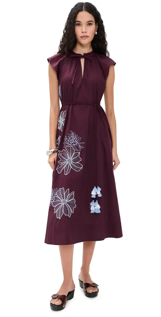 Ivana Dress Deep Plum Ivana Dress Deep Plum