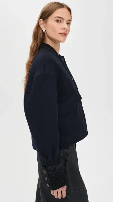 IRO Isatis Coat Dark Navy | Thumbnail 4 IRO Isatis Coat Dark Navy | Thumbnail 4