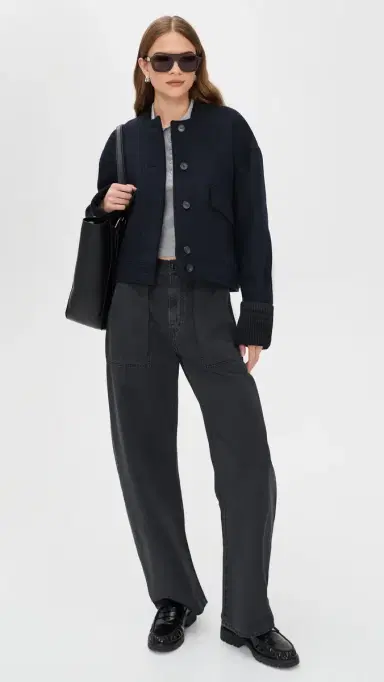 IRO Isatis Coat Dark Navy | Thumbnail 5 IRO Isatis Coat Dark Navy | Thumbnail 5