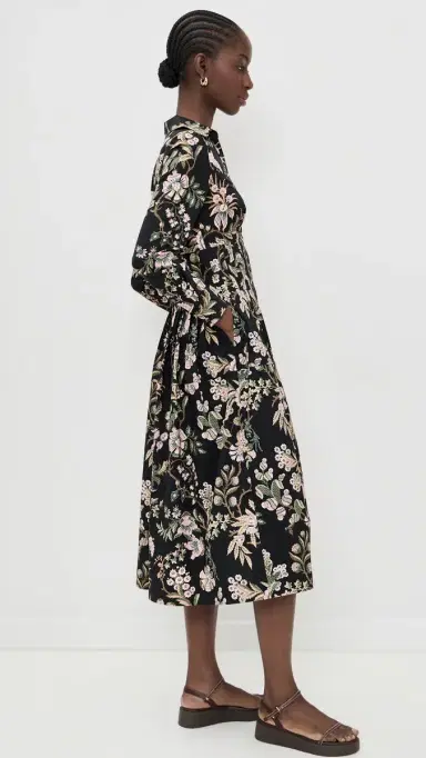 Cara Cara Cameron Dress Clover | Thumbnail 4 Cara Cara Cameron Dress Clover | Thumbnail 4