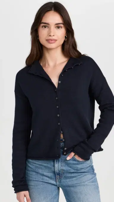Alex Mill Taylor Cardigan Navy | Thumbnail 2 Alex Mill Taylor Cardigan Navy | Thumbnail 2