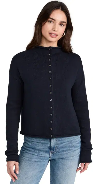 Alex Mill Taylor Cardigan Navy | Thumbnail 1 Alex Mill Taylor Cardigan Navy | Thumbnail 1