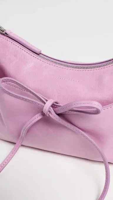 MARGESHERWOOD Ribbon Pochette Bag Pink Semi Vegetable One Size | Thumbnail 5 MARGESHERWOOD Ribbon Pochette Bag Pink Semi Vegetable One Size | Thumbnail 5