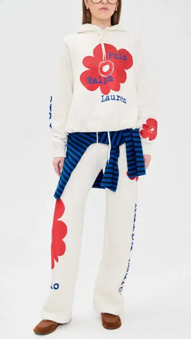 Polo Ralph Lauren Arctic Fleece Sweatpants Warm White | Thumbnail 5 Polo Ralph Lauren Arctic Fleece Sweatpants Warm White | Thumbnail 5