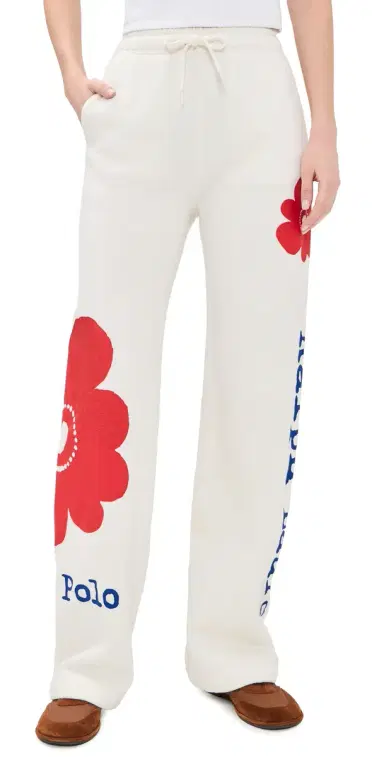 Polo Ralph Lauren Arctic Fleece Sweatpants Warm White | Thumbnail 1 Polo Ralph Lauren Arctic Fleece Sweatpants Warm White | Thumbnail 1