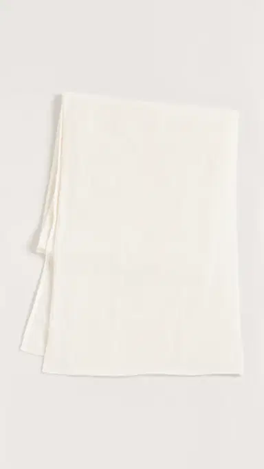 White + Warren Cashmere Travel Wrap Scarf Soft White One Size | Thumbnail 4 White + Warren Cashmere Travel Wrap Scarf Soft White One Size | Thumbnail 4