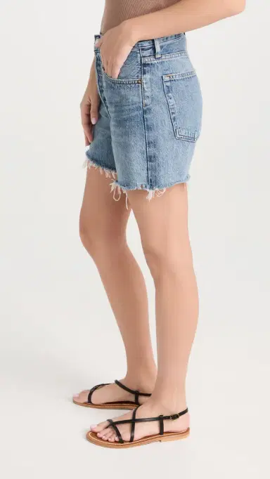 AGOLDE Parker Long Shorts Skywave | Thumbnail 4 AGOLDE Parker Long Shorts Skywave | Thumbnail 4