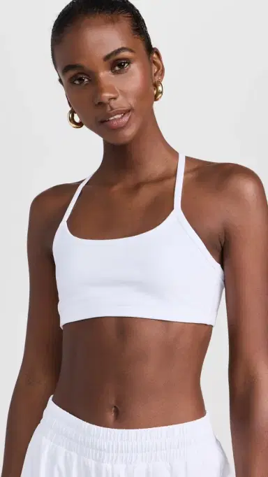 Beyond Yoga Spacedye Slim Racerback Bra Cloud White | Thumbnail 2 Beyond Yoga Spacedye Slim Racerback Bra Cloud White | Thumbnail 2