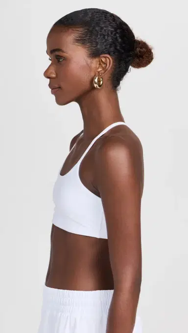 Beyond Yoga Spacedye Slim Racerback Bra Cloud White | Thumbnail 4 Beyond Yoga Spacedye Slim Racerback Bra Cloud White | Thumbnail 4