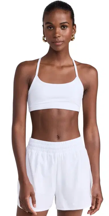 Beyond Yoga Spacedye Slim Racerback Bra Cloud White | Thumbnail 1 Beyond Yoga Spacedye Slim Racerback Bra Cloud White | Thumbnail 1