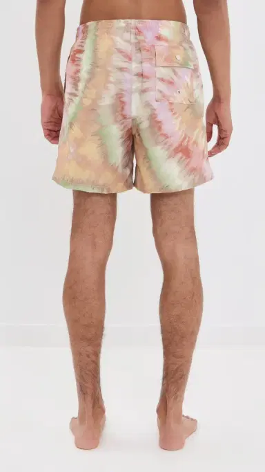 BATHER Calypso Swirl Swim Trunks 5 Orange M | Thumbnail 3 BATHER Calypso Swirl Swim Trunks 5 Orange M | Thumbnail 3