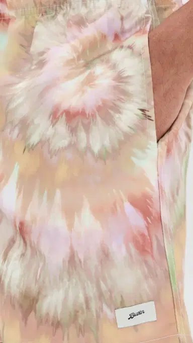 BATHER Calypso Swirl Swim Trunks 5 Orange M | Thumbnail 6 BATHER Calypso Swirl Swim Trunks 5 Orange M | Thumbnail 6