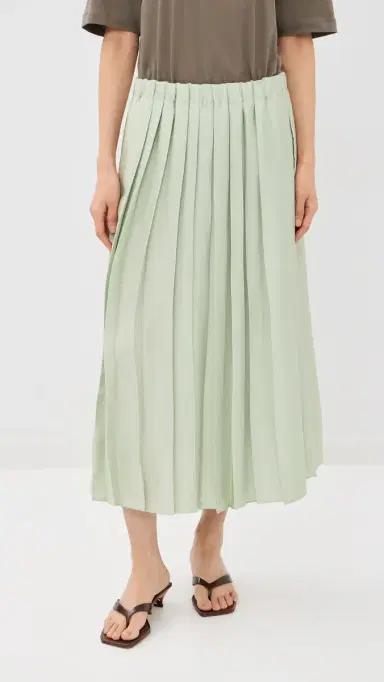 Tibi Feather Weight Pleated Pull On Skirt age | Thumbnail 3 Tibi Feather Weight Pleated Pull On Skirt age | Thumbnail 3