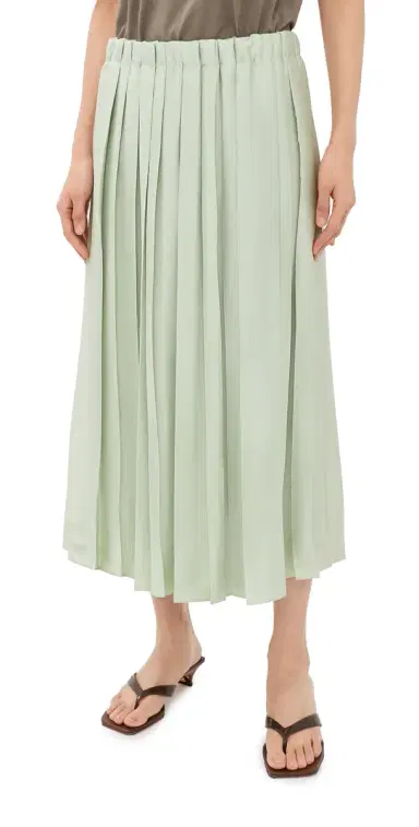 Tibi Feather Weight Pleated Pull On Skirt age | Thumbnail 1 Tibi Feather Weight Pleated Pull On Skirt age | Thumbnail 1