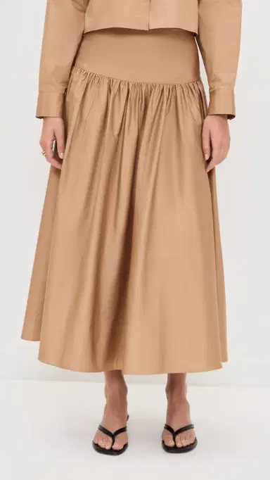 Solid & Striped The Magnolia kirt Camel | Thumbnail 2 Solid & Striped The Magnolia kirt Camel | Thumbnail 2