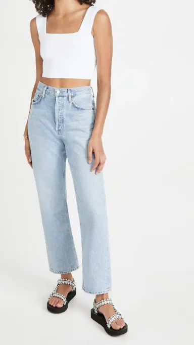 susana monaco Wide Strap Crop Top Sugar | Thumbnail 5 susana monaco Wide Strap Crop Top Sugar | Thumbnail 5