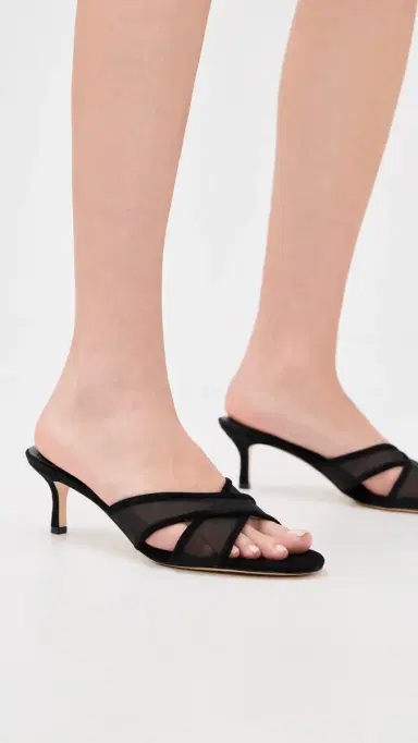 L'AGENCE Padua Sandals Black | Thumbnail 3 L'AGENCE Padua Sandals Black | Thumbnail 3