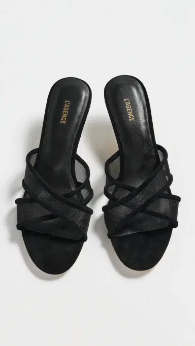 L'AGENCE Padua Sandals Black | Thumbnail 5 L'AGENCE Padua Sandals Black | Thumbnail 5
