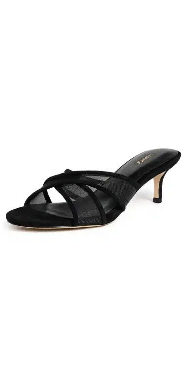 L'AGENCE Padua Sandals Black | Thumbnail 1 L'AGENCE Padua Sandals Black | Thumbnail 1