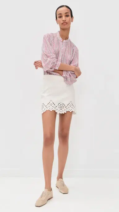 Isabel Marant Étoile Blouma Skirt White | Thumbnail 5 Isabel Marant Étoile Blouma Skirt White | Thumbnail 5