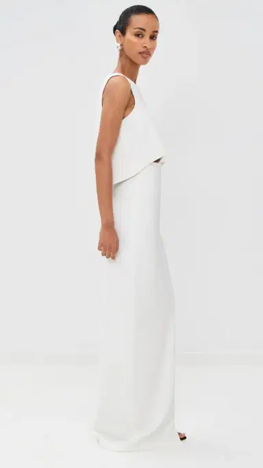 BLACK HALO Kacie 2 Piece Maxi Dress Porcelain 2 | Thumbnail 4 BLACK HALO Kacie 2 Piece Maxi Dress Porcelain 2 | Thumbnail 4