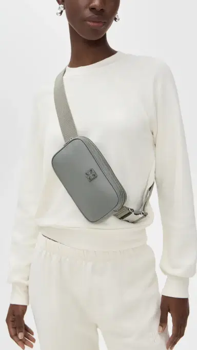 Tory Burch Virginia Belt Bag Shale Rock One Size | Thumbnail 3 Tory Burch Virginia Belt Bag Shale Rock One Size | Thumbnail 3