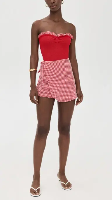 Hunza G Gingham One Piece | Thumbnail 5 Hunza G Gingham One Piece | Thumbnail 5
