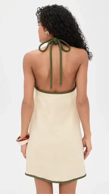 FARM Rio Sand Coconut Sleeveless Mini Dress Sand | Thumbnail 3 FARM Rio Sand Coconut Sleeveless Mini Dress Sand | Thumbnail 3