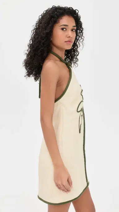 FARM Rio Sand Coconut Sleeveless Mini Dress Sand | Thumbnail 4 FARM Rio Sand Coconut Sleeveless Mini Dress Sand | Thumbnail 4