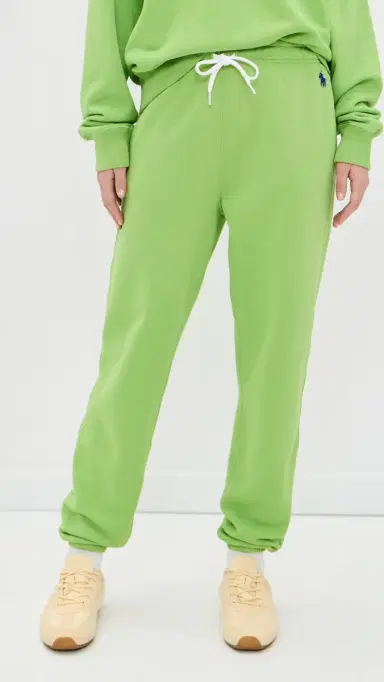 Polo Ralph Lauren Island Knit Ankle Jogger Pants Parakeet Green | Thumbnail 2 Polo Ralph Lauren Island Knit Ankle Jogger Pants Parakeet Green | Thumbnail 2