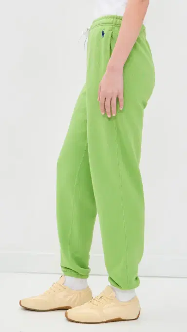 Polo Ralph Lauren Island Knit Ankle Jogger Pants Parakeet Green | Thumbnail 4 Polo Ralph Lauren Island Knit Ankle Jogger Pants Parakeet Green | Thumbnail 4