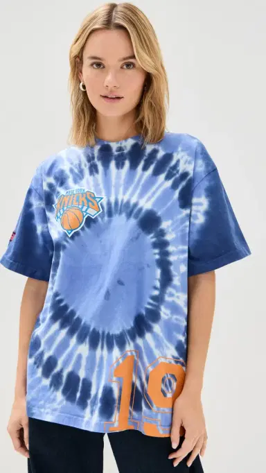 DANNIJOPRO NY Knicks Tie Dye Tee Tie Dye | Thumbnail 2 DANNIJOPRO NY Knicks Tie Dye Tee Tie Dye | Thumbnail 2