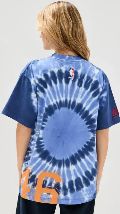 DANNIJOPRO NY Knicks Tie Dye Tee Tie Dye | Thumbnail 3 DANNIJOPRO NY Knicks Tie Dye Tee Tie Dye | Thumbnail 3