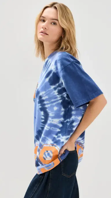 DANNIJOPRO NY Knicks Tie Dye Tee Tie Dye | Thumbnail 4 DANNIJOPRO NY Knicks Tie Dye Tee Tie Dye | Thumbnail 4