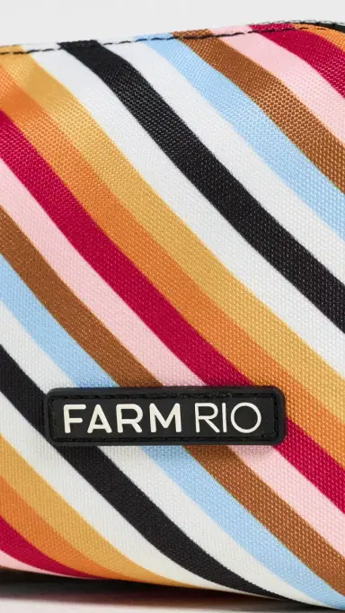 FARM Rio Colorful Stripe Small Pouch Multi One Size | Thumbnail 5 FARM Rio Colorful Stripe Small Pouch Multi One Size | Thumbnail 5