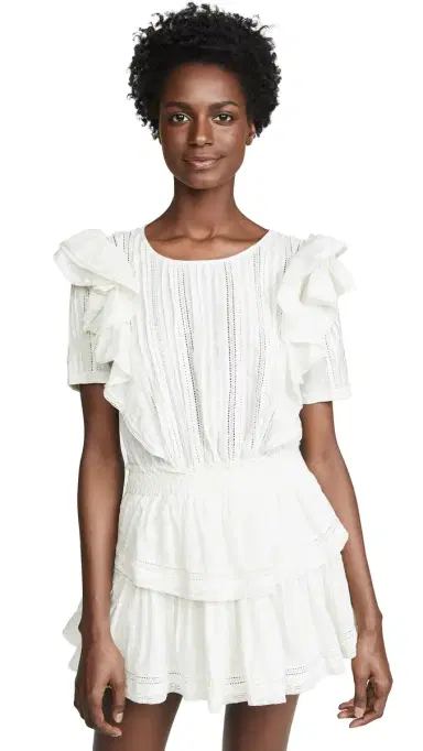 LoveShackFancy Natasha Dress White | Thumbnail 6 LoveShackFancy Natasha Dress White | Thumbnail 6