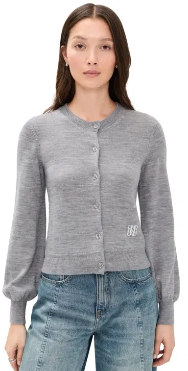 Baum und Pferdgarten Calynn Cardigan Grey Melange L | Thumbnail 1 Baum und Pferdgarten Calynn Cardigan Grey Melange L | Thumbnail 1