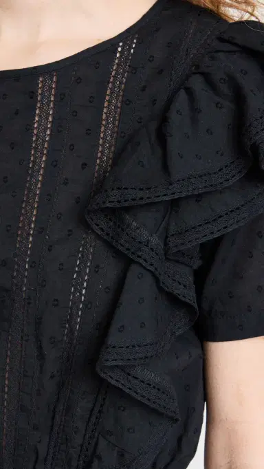 LoveShackFancy Natasha Dress Black | Thumbnail 6 LoveShackFancy Natasha Dress Black | Thumbnail 6