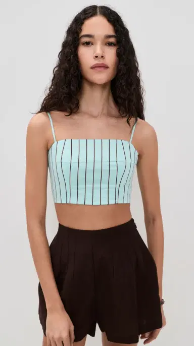 Staud Federico Tank Pool Stripe M | Thumbnail 2 Staud Federico Tank Pool Stripe M | Thumbnail 2