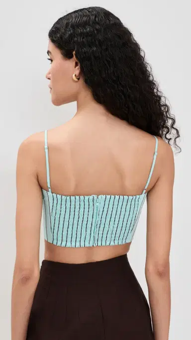 Staud Federico Tank Pool Stripe M | Thumbnail 3 Staud Federico Tank Pool Stripe M | Thumbnail 3