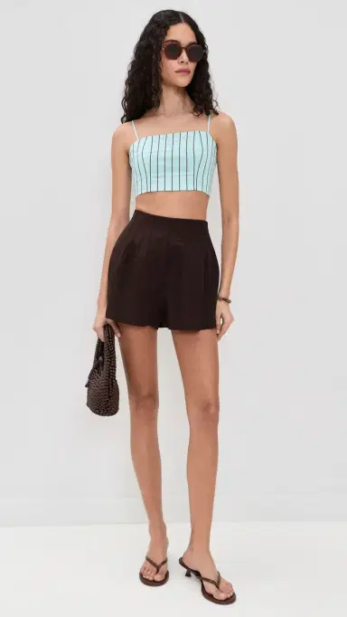 Staud Federico Tank Pool Stripe M | Thumbnail 5 Staud Federico Tank Pool Stripe M | Thumbnail 5