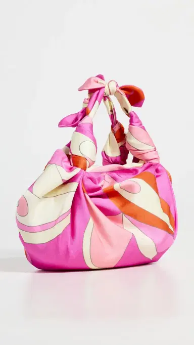 NLA Collection Pink Swirl Knot Bag Pink Swirl One Size | Thumbnail 4 NLA Collection Pink Swirl Knot Bag Pink Swirl One Size | Thumbnail 4