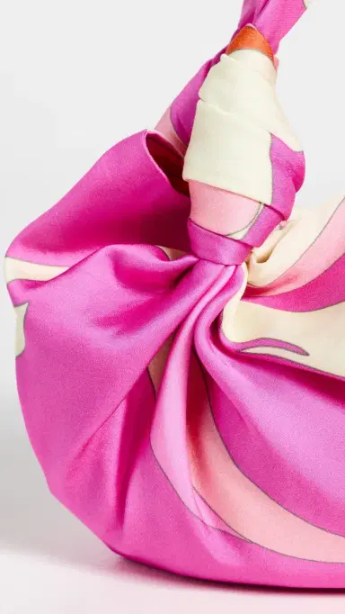 NLA Collection Pink Swirl Knot Bag Pink Swirl One Size | Thumbnail 5 NLA Collection Pink Swirl Knot Bag Pink Swirl One Size | Thumbnail 5