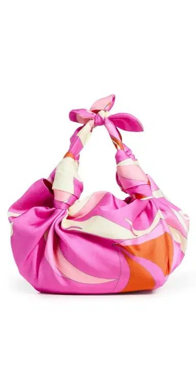 NLA Collection Pink Swirl Knot Bag Pink Swirl One Size | Thumbnail 1 NLA Collection Pink Swirl Knot Bag Pink Swirl One Size | Thumbnail 1