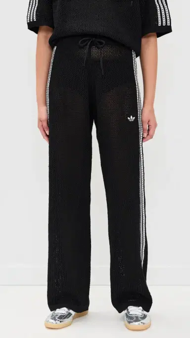 adidas Crochet Track Pants Black | Thumbnail 3 adidas Crochet Track Pants Black | Thumbnail 3