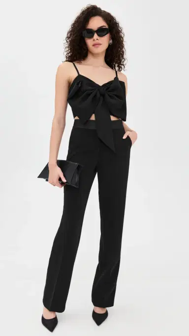 Fleur du Mal Tuxedo Pants Black | Thumbnail 5 Fleur du Mal Tuxedo Pants Black | Thumbnail 5