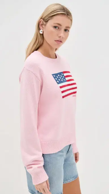 LoveShackFancy Ty Pullover Blushing Liberty M | Thumbnail 4 LoveShackFancy Ty Pullover Blushing Liberty M | Thumbnail 4