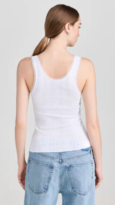 COUCOU The Scoop Tank White | Thumbnail 3 COUCOU The Scoop Tank White | Thumbnail 3
