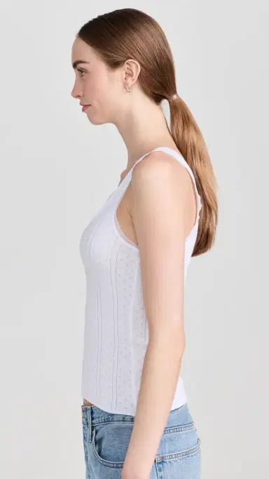 COUCOU The Scoop Tank White | Thumbnail 4 COUCOU The Scoop Tank White | Thumbnail 4